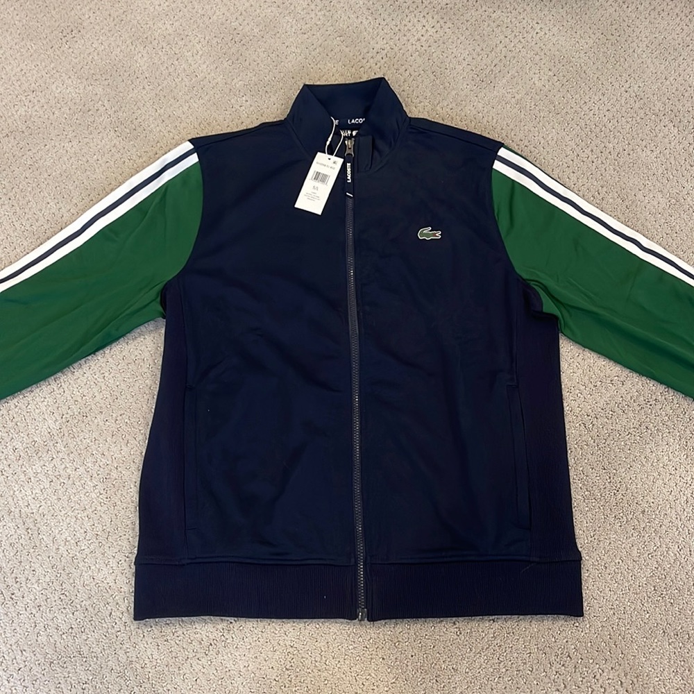 Lacoste sport zip up jacket